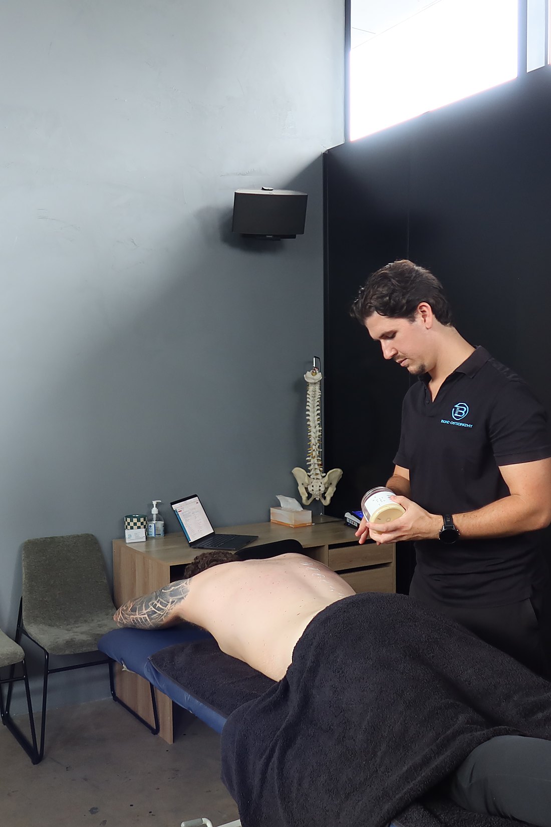 Dr James Beninati, osteopath and founder of Bond Osteopathy, Glen Iris